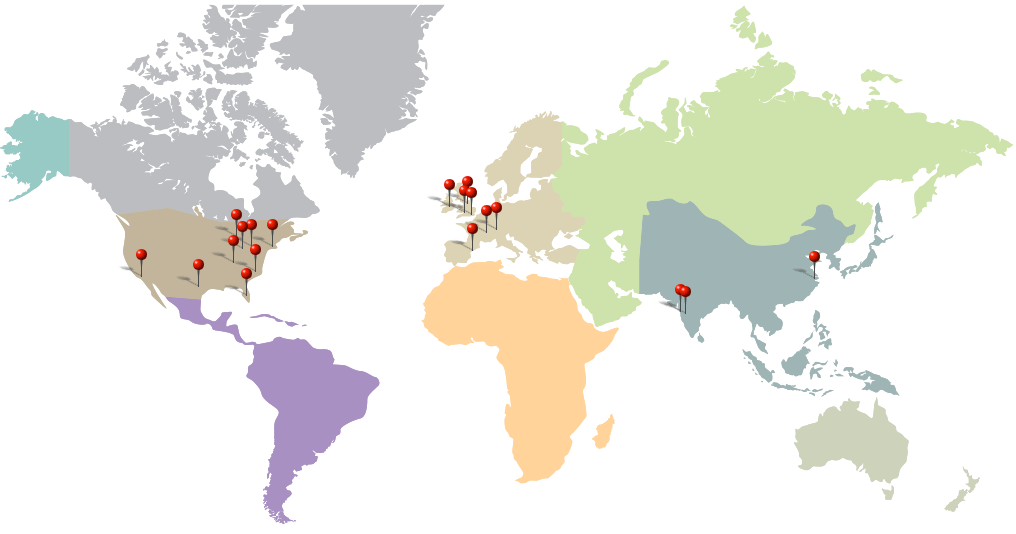 ATC have clients all over the world